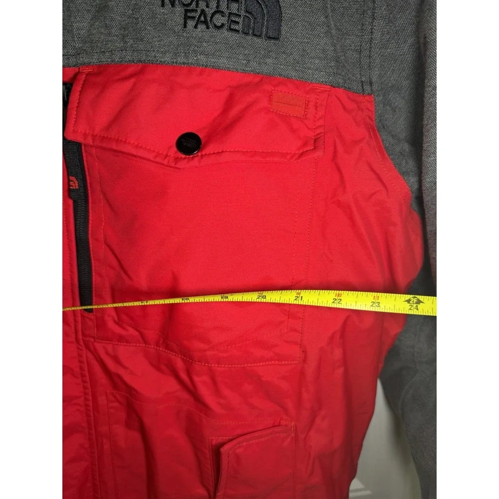 Mens The North Face Gotham III 550-Down Warm Insulated Winter Jacket Red Size XL
